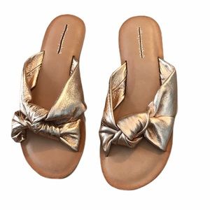 Jeffrey Campbell Zocalo Knot slide sandals